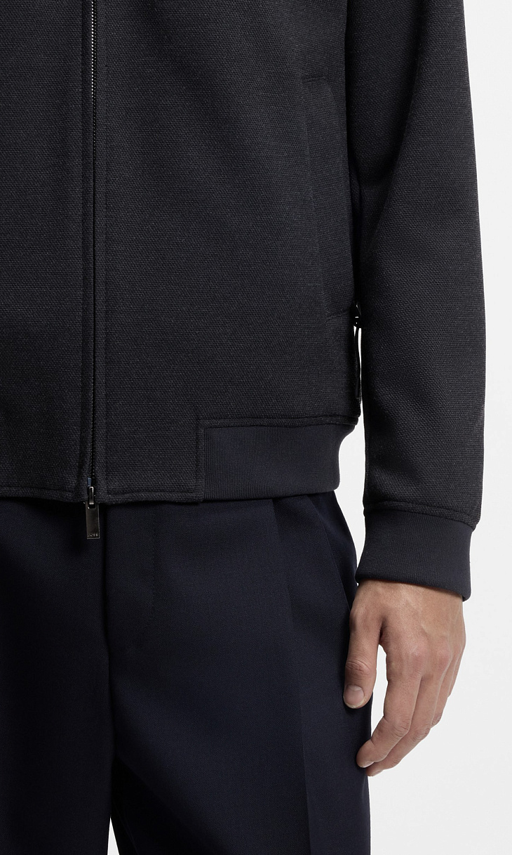 HUGO BOSS: Куртка-бомбер на молнии