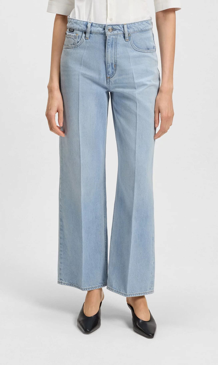 HUGO BOSS: Джинсы со стрелками