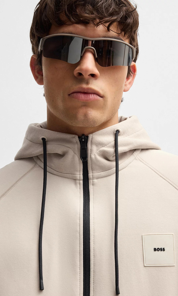 HUGO BOSS: Толстовка на молнии