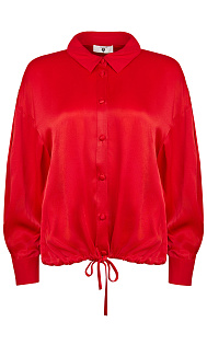 Атласная рубашка