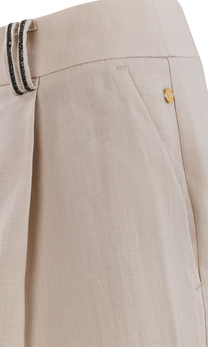 ANDRE MAURICE: Шорты из льна