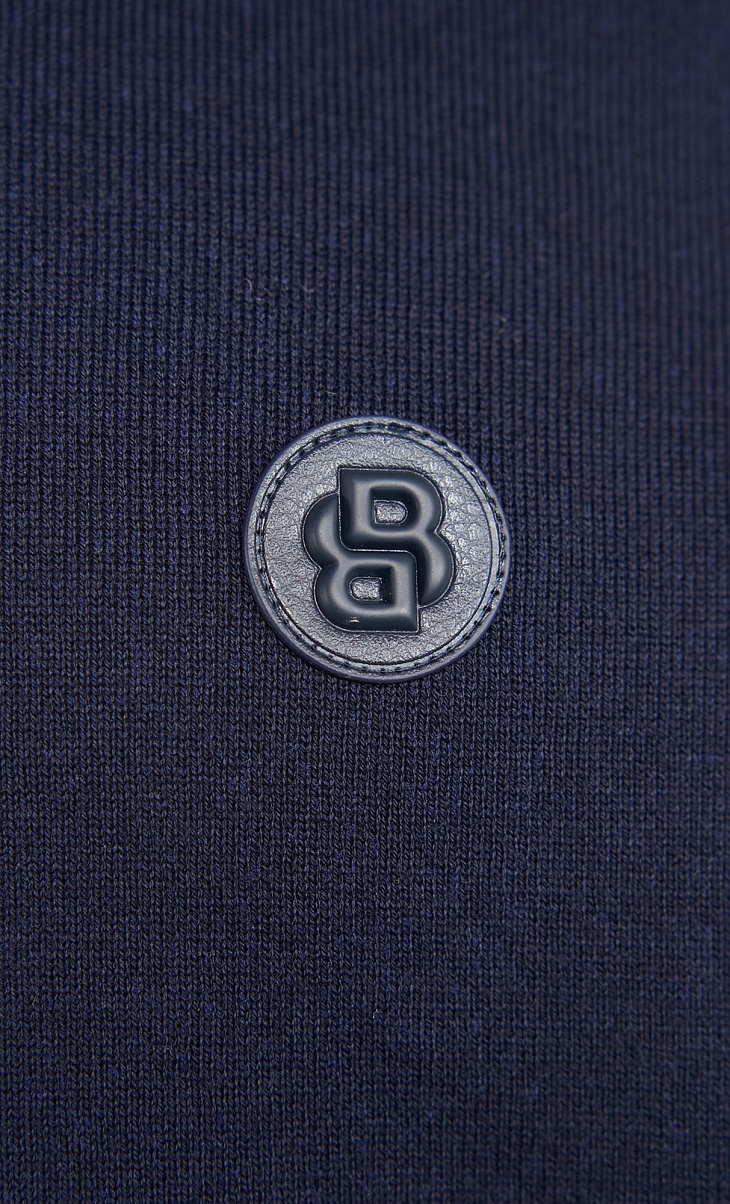 HUGO BOSS: Пуловер из хлопка