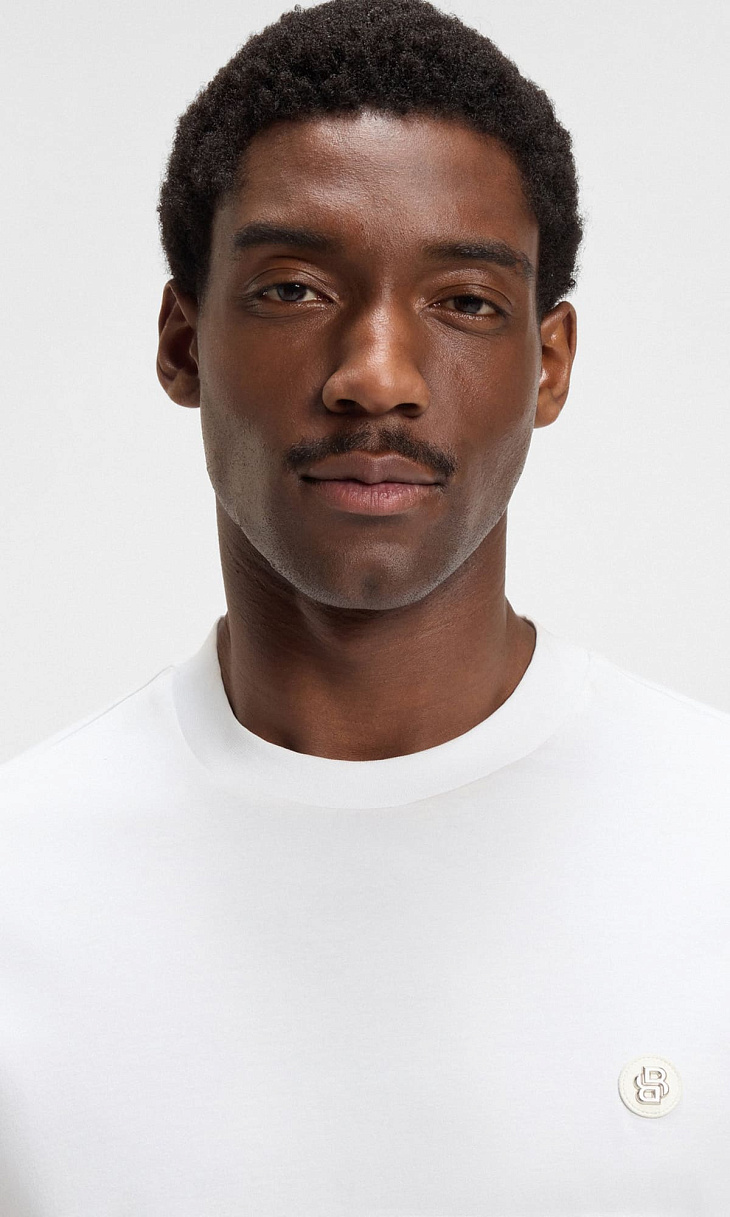 HUGO BOSS: Футболка из хлопка