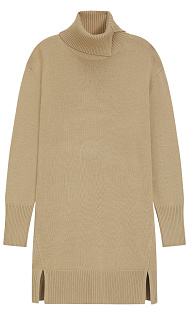 Платье-свитер из шерсти