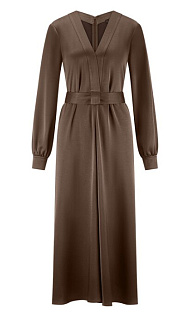 Платье с поясом