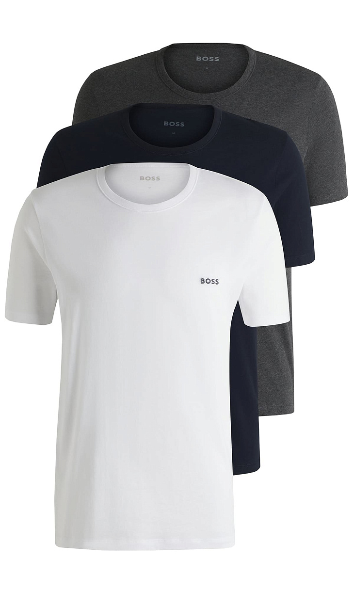 HUGO BOSS: Набор футболок из хлопка