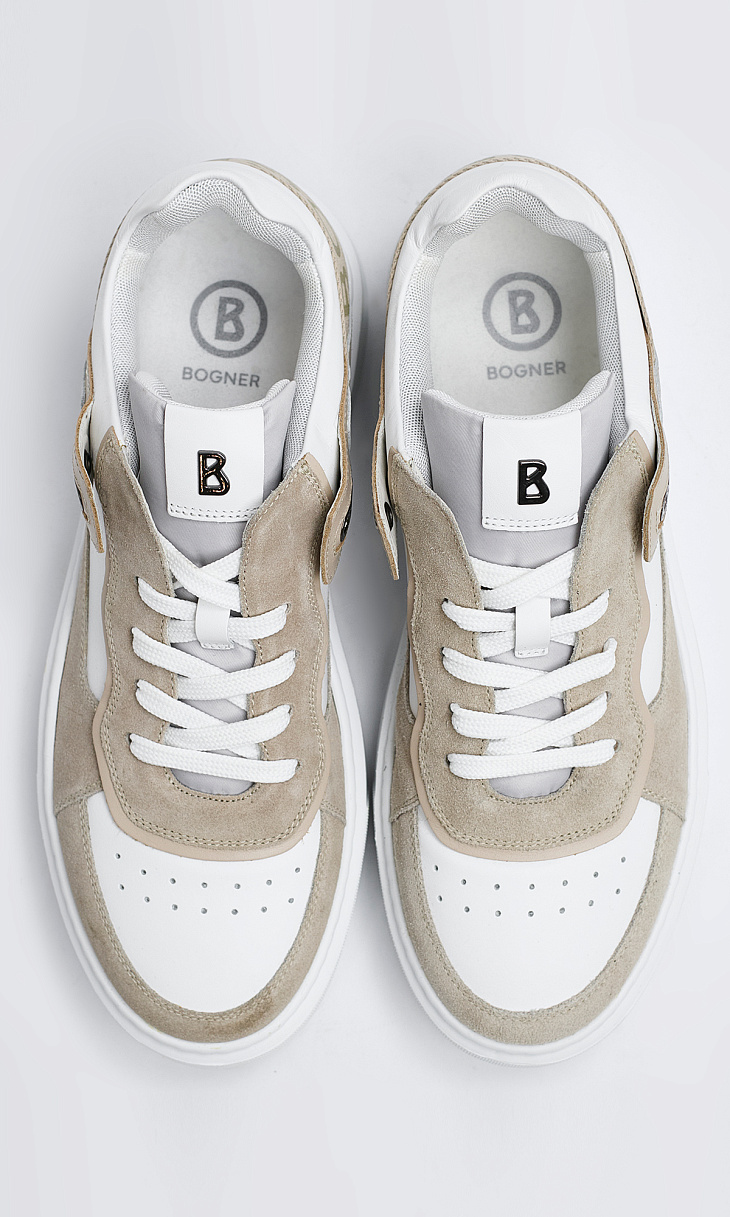 BOGNER: Кеды из кожи