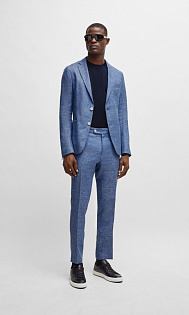 Пиджак с накладными карманами