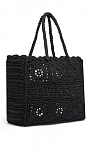 TWINSET: Плетеная сумка-шопер