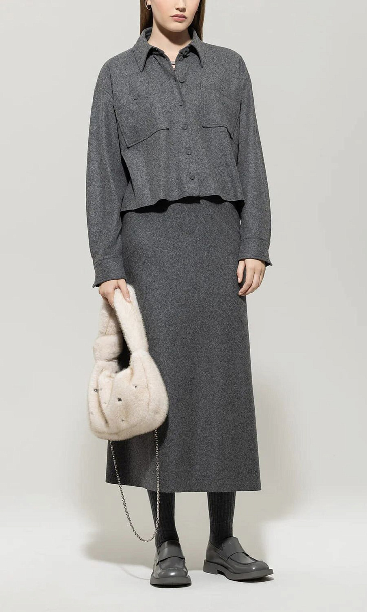 LUISA CERANO: Фланелевая юбка