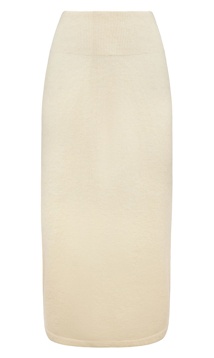 ANDRE MAURICE: Юбка из шерсти альпака