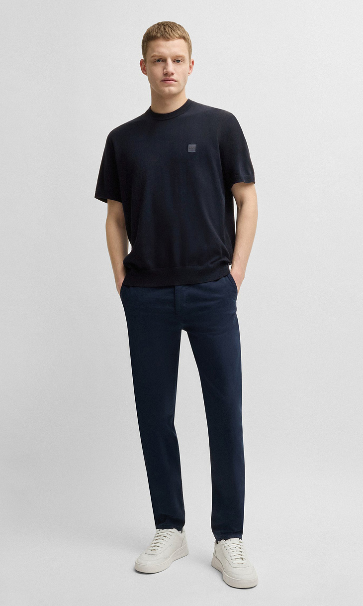 HUGO BOSS: Джемпер с логотипом