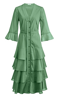 Платье из хлопка