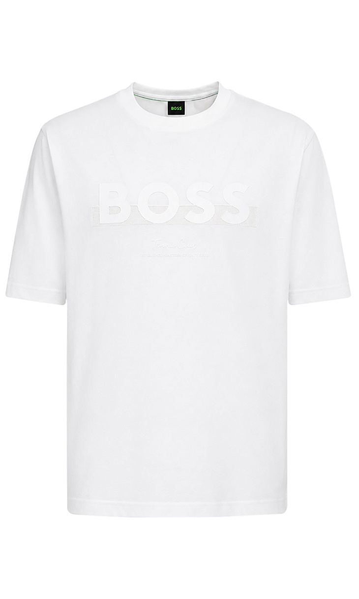 HUGO BOSS: Футболка из хлопка