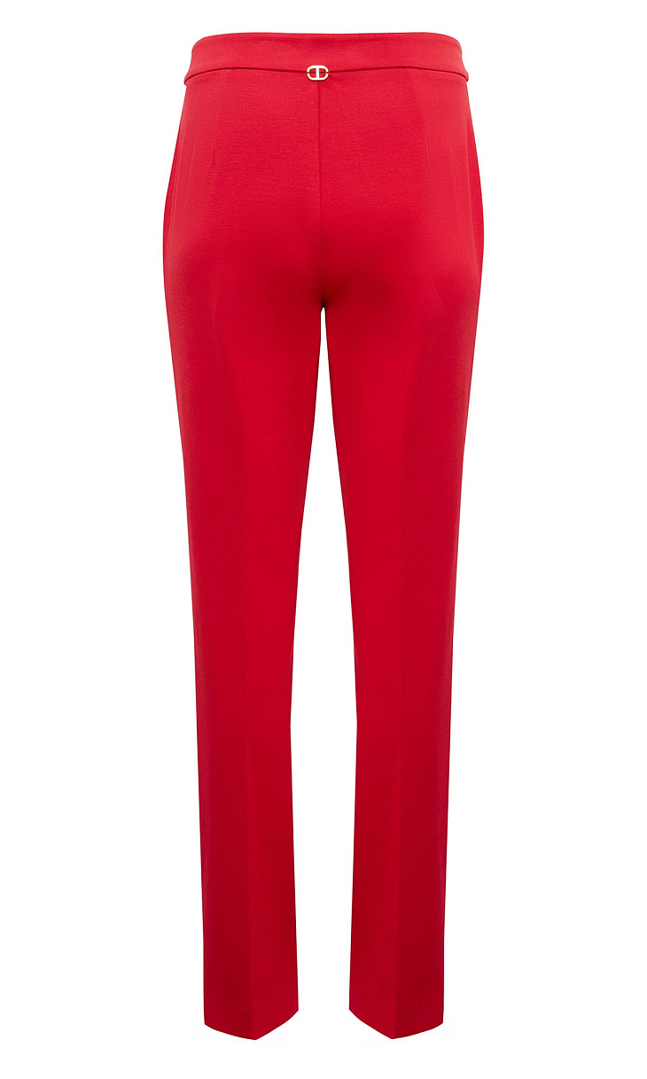 TWINSET: Брюки из фактурной ткани