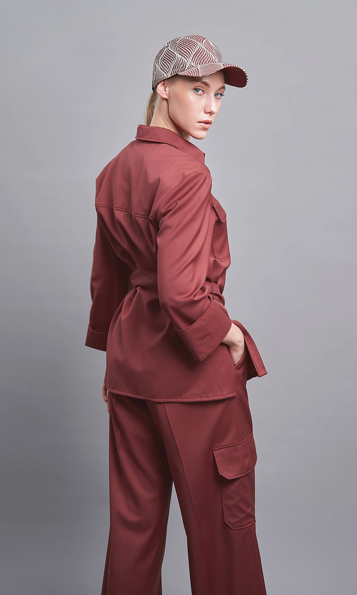 BOGNER: Блуза с поясом