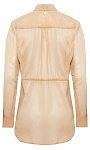 TWINSET: Рубашка из ламинированного жоржета