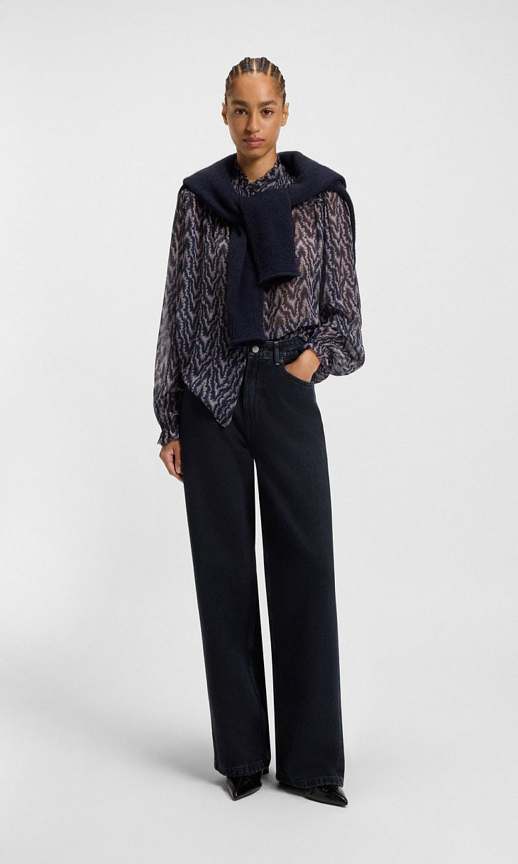 HUGO BOSS: Широкие джинсы