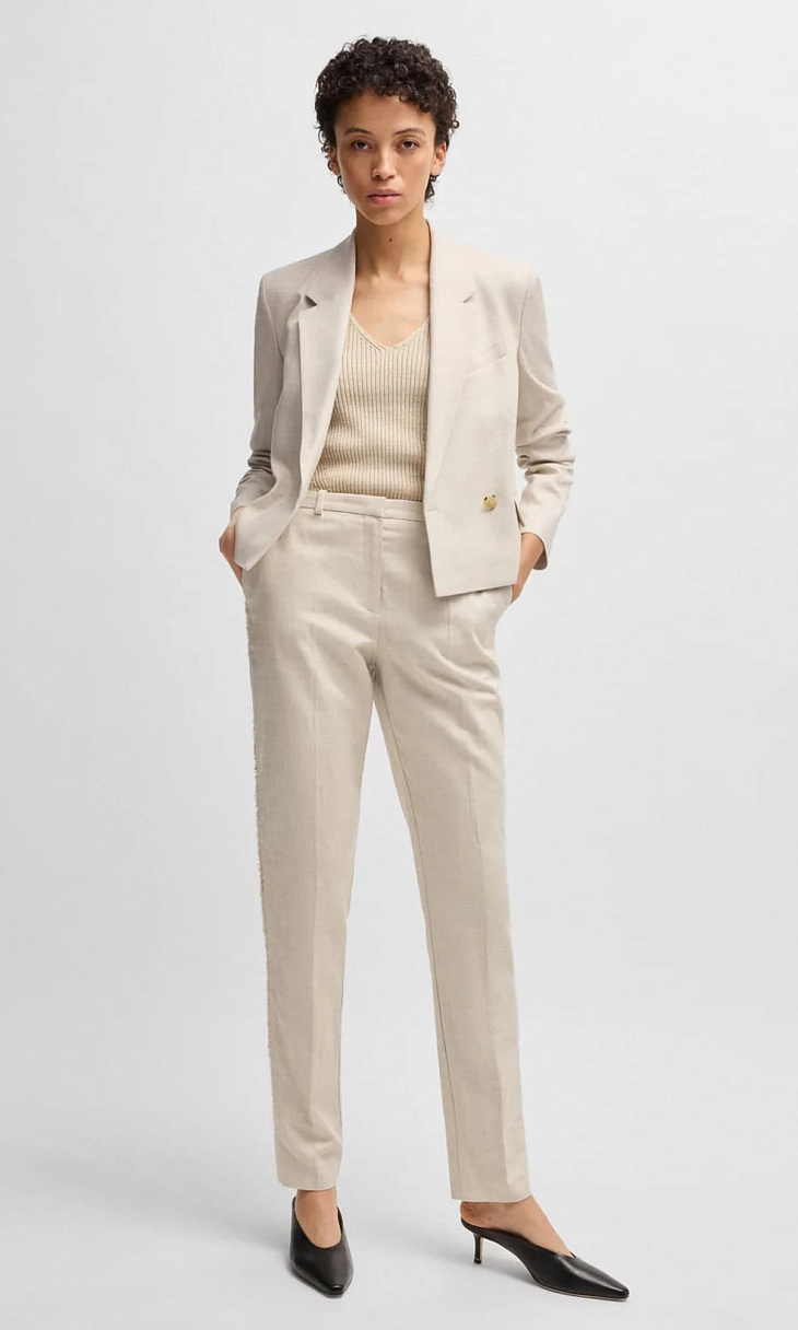 HUGO BOSS: Зауженные брюки