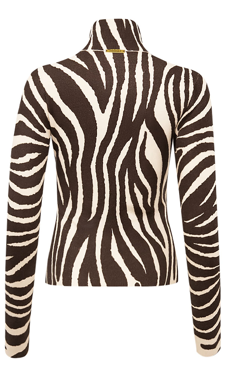 TWINSET: Водолазка с принтом