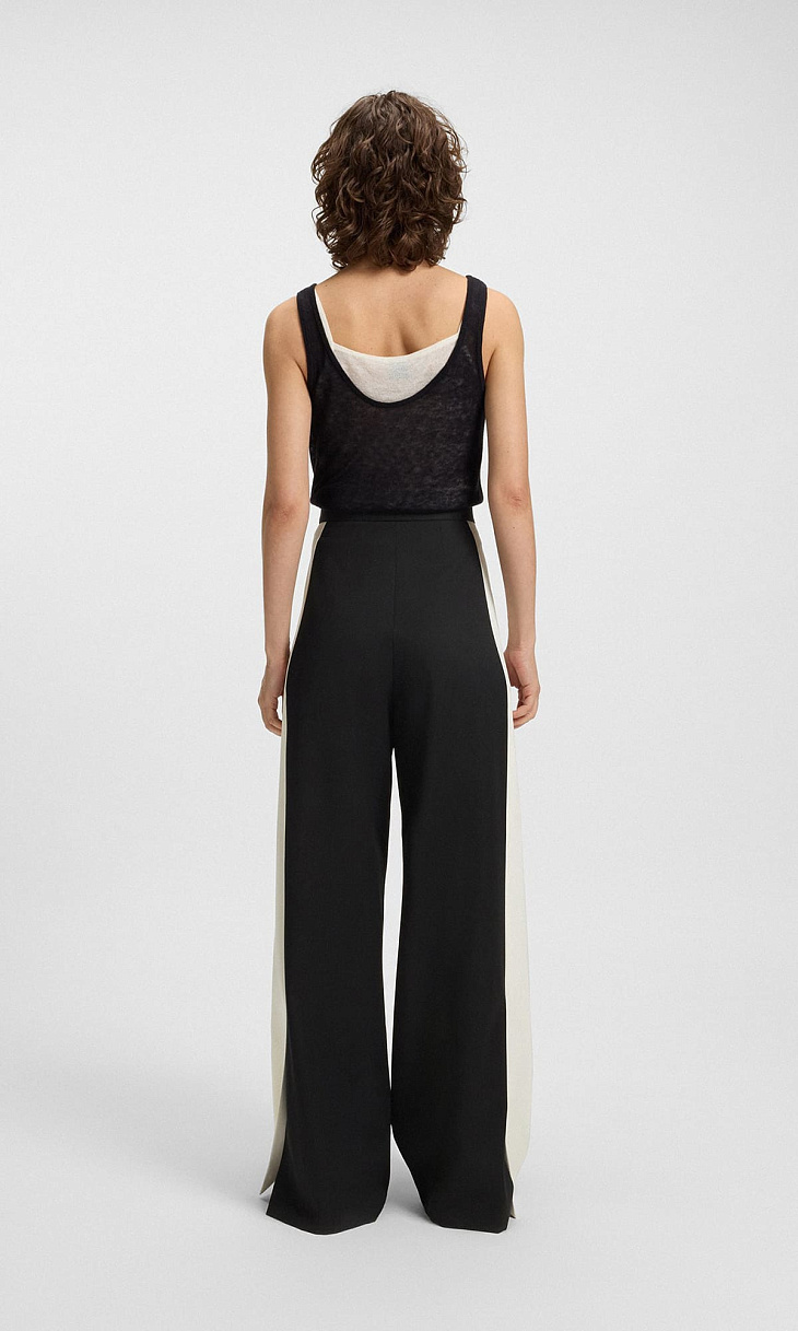 HUGO BOSS: Брюки в стиле колор-блок