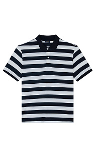 Поло в полоску