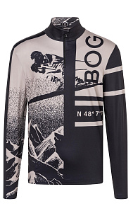 Лонгслив с молнией