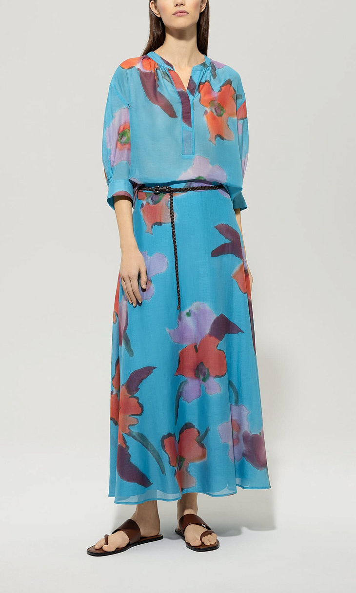 LUISA CERANO: Юбка с принтом