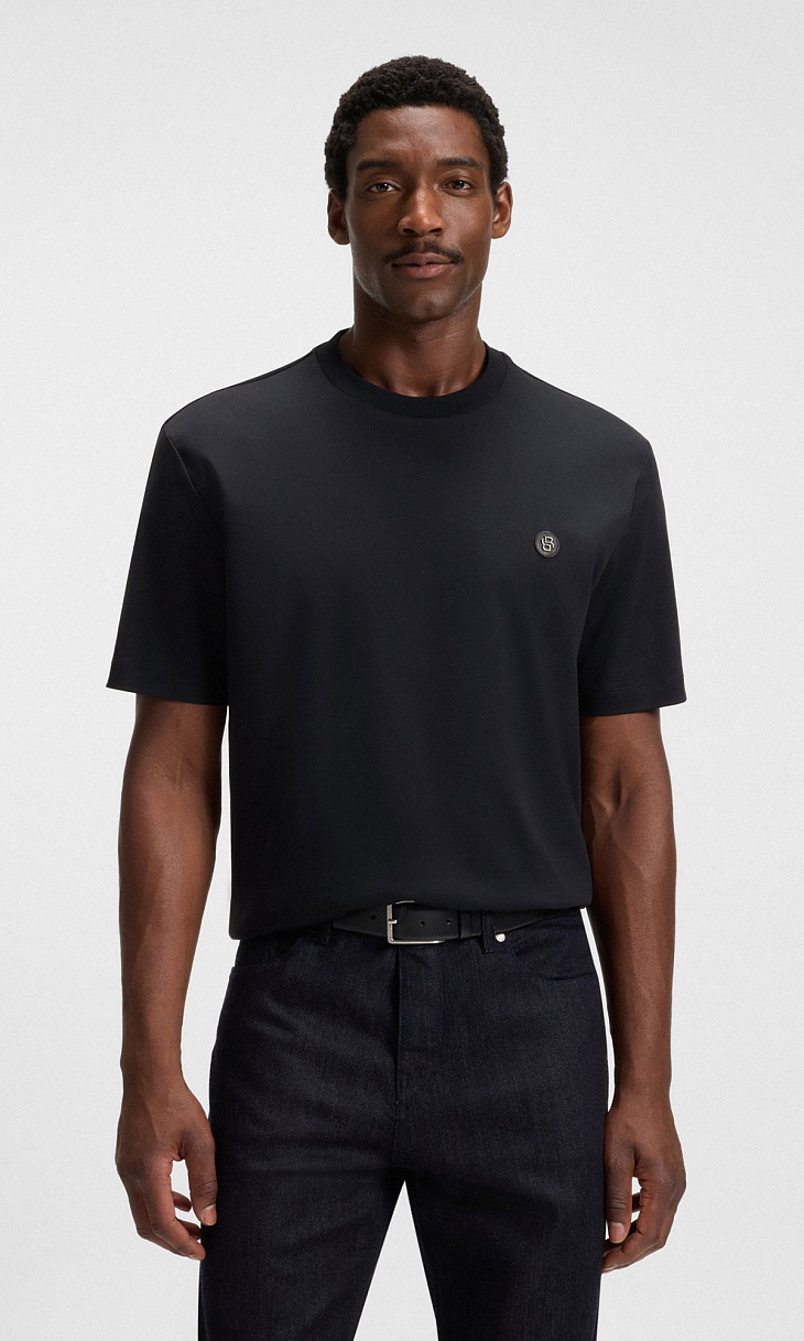 HUGO BOSS: Футболка из хлопка