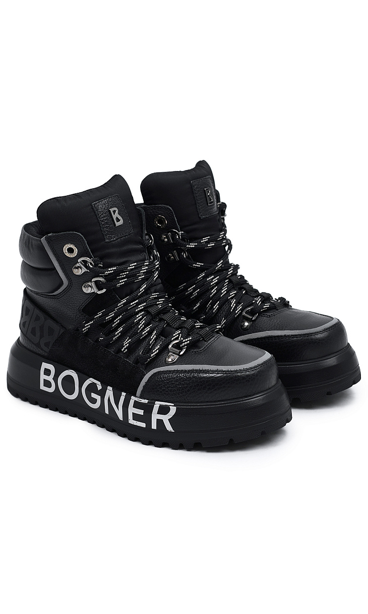 BOGNER: Ботинки из кожи