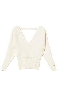 Джемпер в рубчик