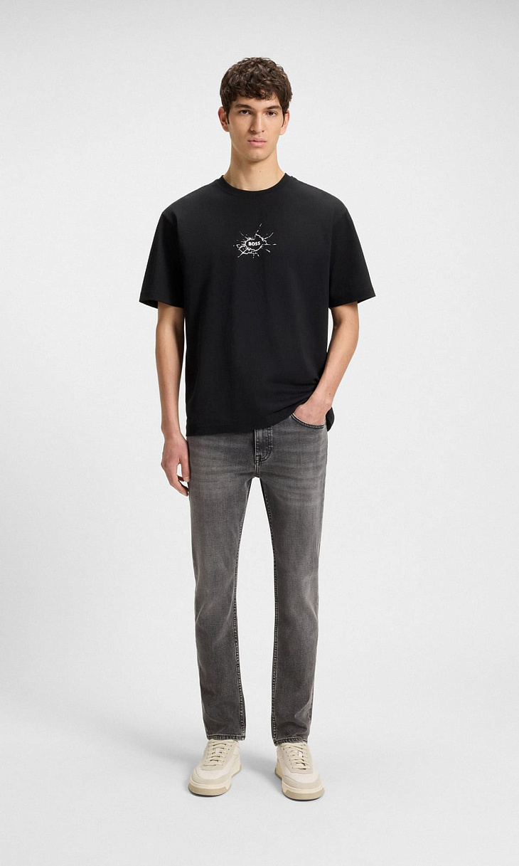 HUGO BOSS: Футболка с логотипом