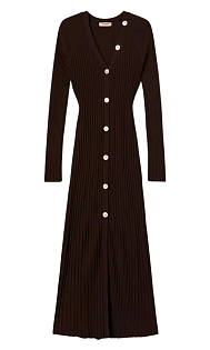 Вязаное платье