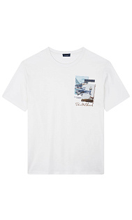 Футболка с принтом