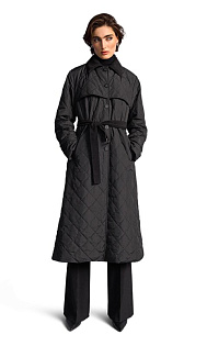 Стеганое пальто