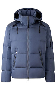 Стеганая куртка с капюшоном