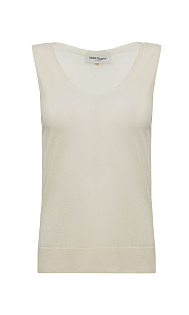 Топ из шерсти и шелка