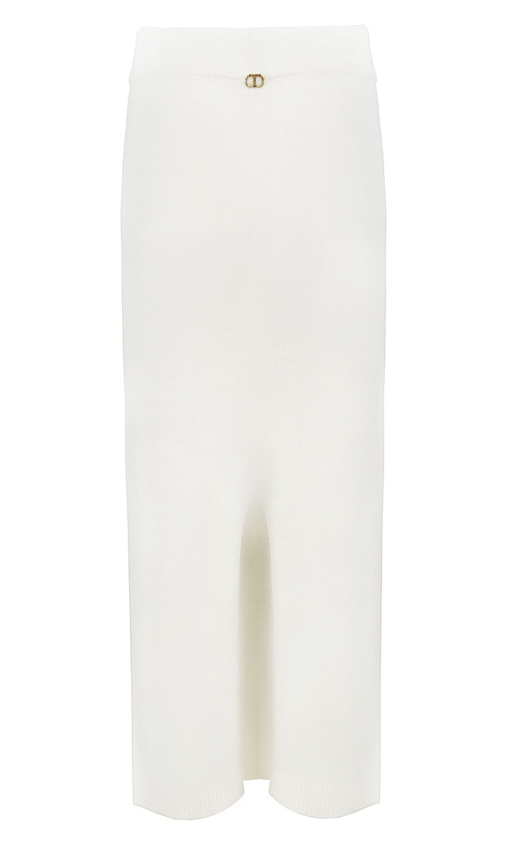 TWINSET: Юбка из смесовой ангоры