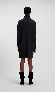 Платье-свитер из шерсти