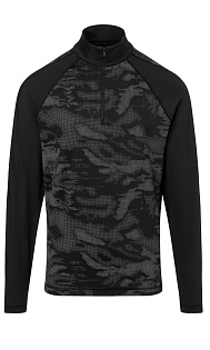 Лонгслив с молнией