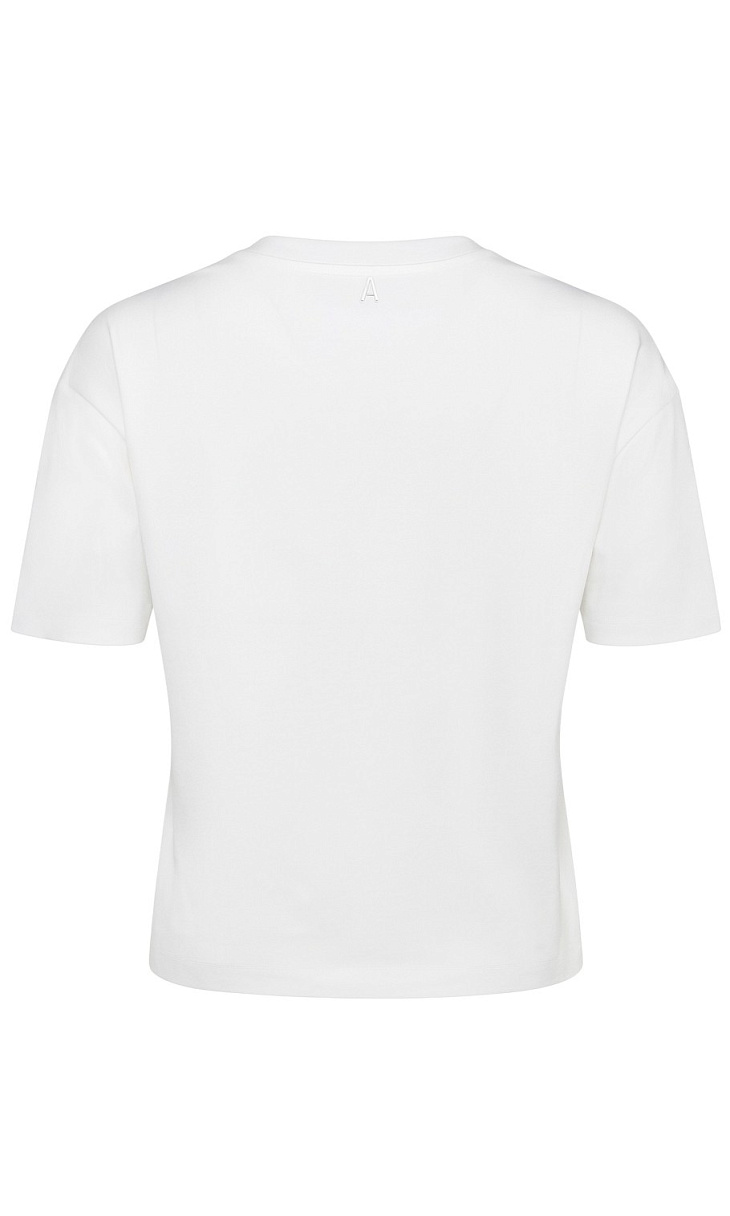 TWINSET: Футболка со стразами