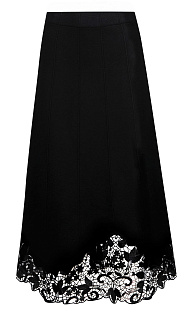 Юбка с кружевом