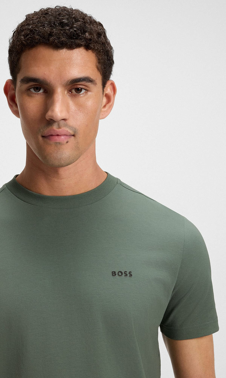 HUGO BOSS: Футболка с логотипом