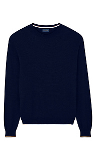 Пуловер с круглым вырезом