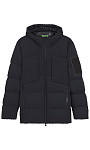 HUGO BOSS: Куртка стеганая с капюшоном