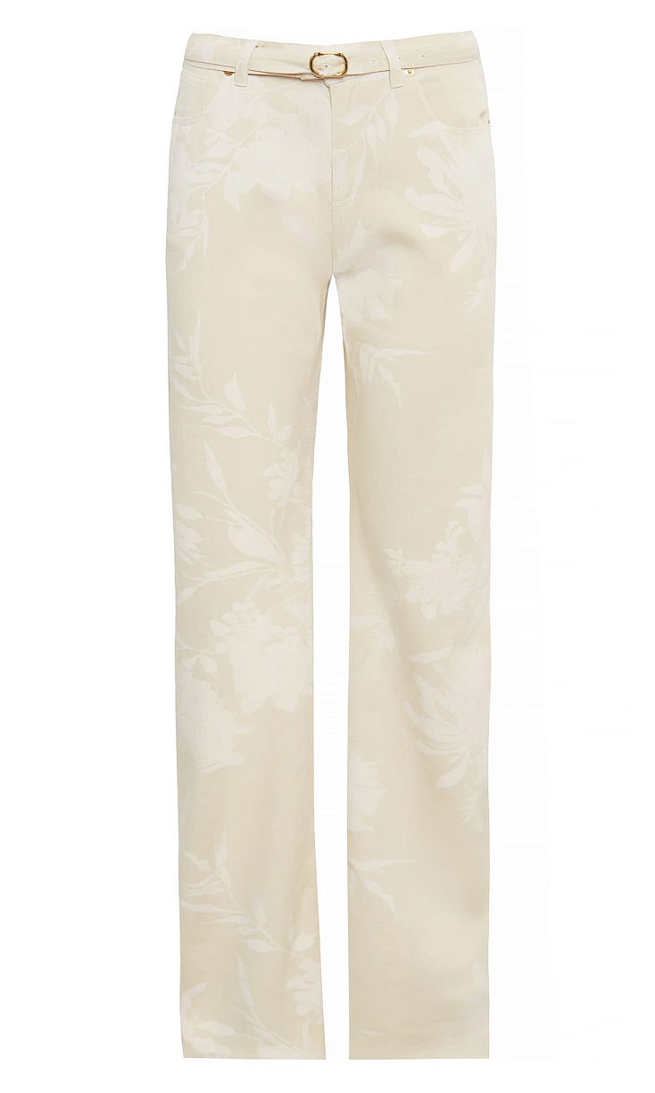 TWINSET: Джинсы с принтом