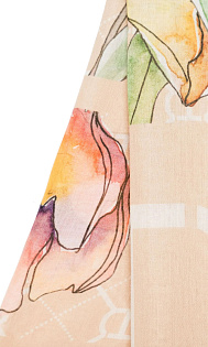 Шарф с принтом