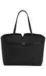 HUGO BOSS: Сумка-тоут из кожи
