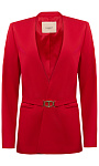 TWINSET: Пиджак с поясом