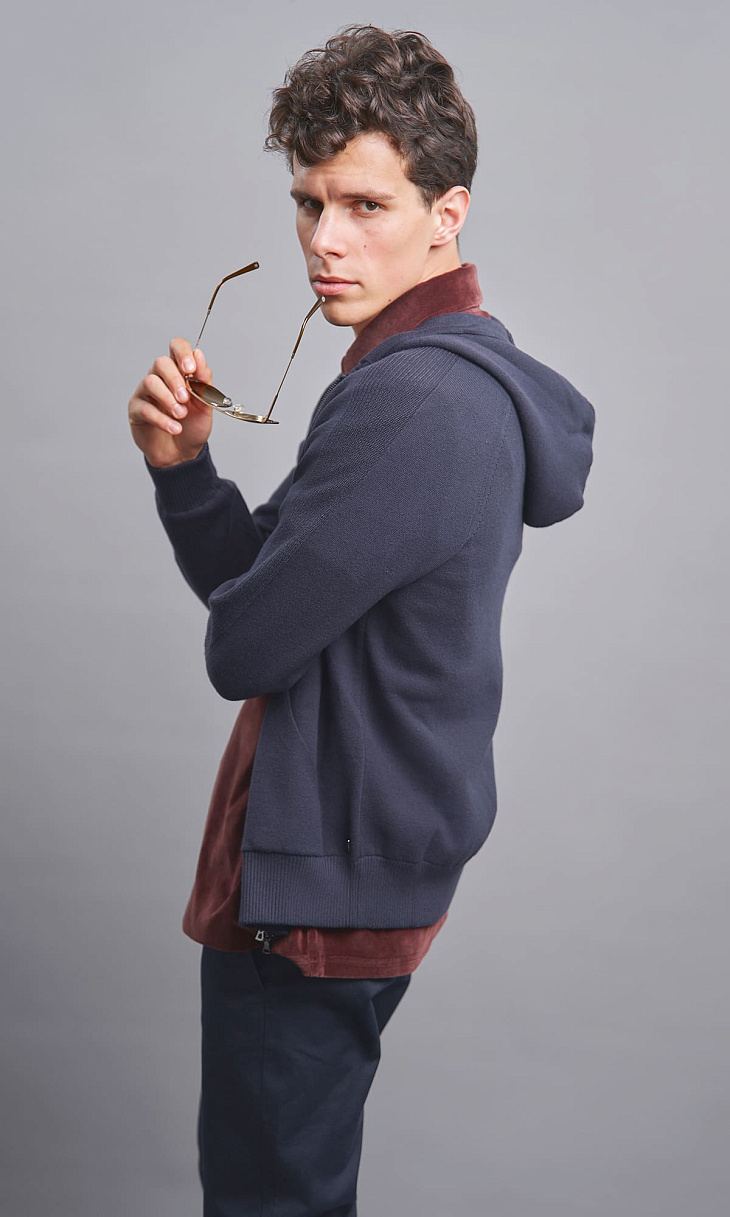 Bogner: Толстовка с шелком и кашемиром